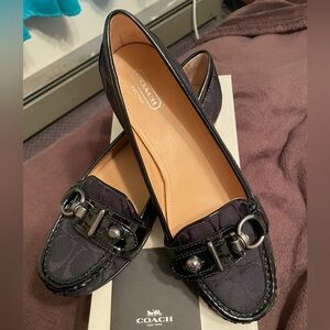 Coach Women's Black Loafers